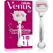 Gillette Comfortglide Sugarberry Damen Rasierer + 1 Klinge