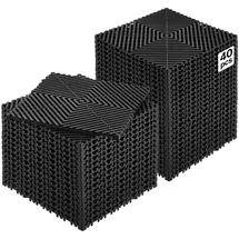 Vevor Drainagematte 31 x 31 cm Schwarz