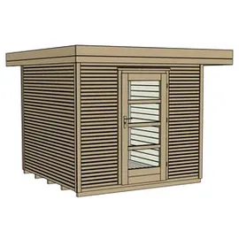 Weka Designhaus wekaLine 172 2,05 x 2,10 m anthrazit