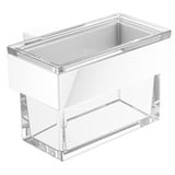 Emco Vara Design Glasbehälter für Seifenspender oder Utensilienbox, 421900090,