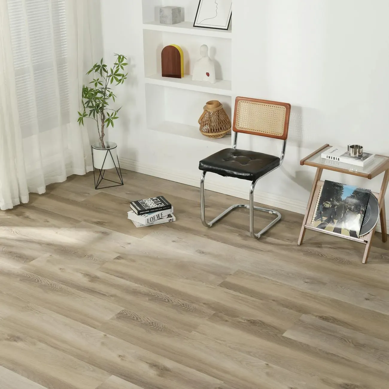 Klick-Vinyl Portia – inkl. Dämmung & Fußleisten