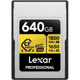 Lexar CFexpress Professional Gold 4.0 Typ A 640 GB