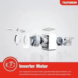 Telefunken W714AS1DI Waschmaschine (7 kg, 1400 U/min)