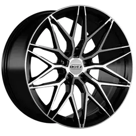 DOTZ Suzuka dark 8,5 x 19 5 x 112 ET35 Schwarz/Poliert