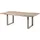 Massivmoebel24 Baumtisch Akazie 190 x 78 x 110 cm beige