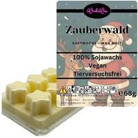 WonderWax Duftwachs WonderWax® Duftwachs Weihnachten 6 Sterne, (Zauberwald), Duftrichtung: Zauberwald