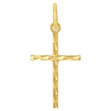 Amor Kreuzanhänger Gold 375