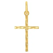 Amor Kreuzanhänger Gold 375