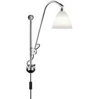 GUBI BL5 Wandleuchte chrom/porzellan