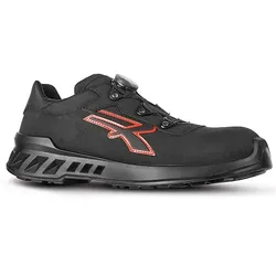 Sicherheitshalbschuhe S3 "CAESAR" Red Leve - 39 - schwarz