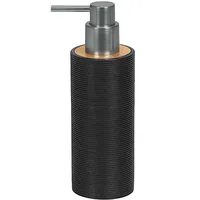 KLEINE WOLKE Seifenspender Kyoto Polyresin Schwarz