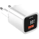 Eaxus Dual Port USB-Ladegerät 33W Steckdose Ausgangsstrom (max.) 3000mA USB-A, USB-C® Anzahl Ausg�