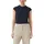 Comma, Satinbluse blau 44
