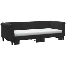 vidaXL Tagesbett 80 x 200 cm Schwarz
