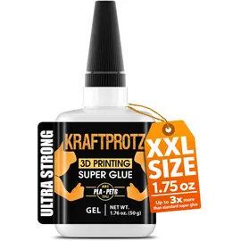 kraftprotz Sekundenkleber 3D Druck Gel 50 g
