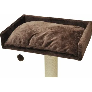 nanook shop nanook Liegemulde rechteckig mit Kissen - braun - 60 cm - Braun