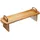 Artesa Serviertablett aus Holz, rustikales Akaziendesign, flach zusammenklappbar, 52 x 15 x 17 cm