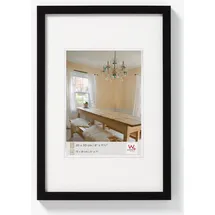 walther + design Peppers Holz Bilderrahmen schwarz 40x60 cm 1 St.