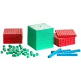 Wissner Montessori Dienes Grundsortiment 121-teiliges Dezimalrechen-Set