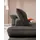 W.Schillig Ecksofa »enjoy&MORE, Designsofa, elegant und bequem, L-Form«, Sitztiefenverstellung, Füße schwarz pulverbeschichtet, Breite 294 cm grau