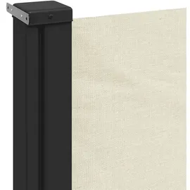 vidaXL Seitenmarkise 160 x 600 cm Beige Polyester