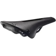 Brooks England Cambium C15 Carved 28,3 x 14,0 cm Schwarz