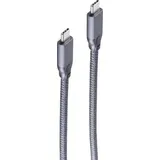 ShiverPeaks USB-C 1 m Grau
