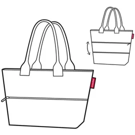 Reisenthel Shopper e1 twist sage