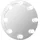 vidaXL Wandspiegel Rund 3078640 cm Silber