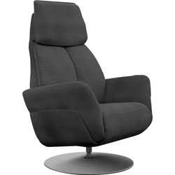 Relaxsessel ADA TRENDLINE „Thimo“ Sessel Gr. Struktur fein XBO, motorisch mit Aufstehhilfe, Kopfstützenverstellung-Relaxfunktion-Drehfunktion-Aufstehhilfe, B/H/T: 84 cm x 114 cm x 88 cm, schwarz (schwarz xbo 10) Lesesessel und Relaxsessel in Größe M, Liegefläche 180cm, verstellbar, optional mit Aufstehhilfe