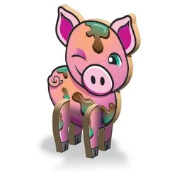 CREATE N COLOUR Bastelset Bauernhof Hund/Schwein 201016