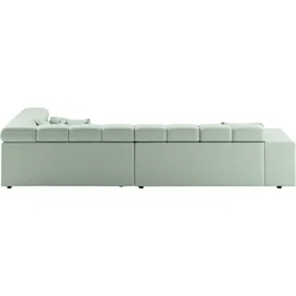 Home Affaire Eckcouch Mikrofaser 3-Sitzer Mint