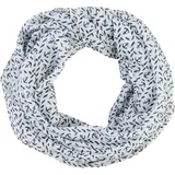 LAURA SCOTT Loop in weiß-marine | Gr.: onesize