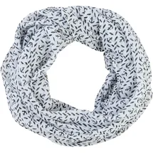 LAURA SCOTT Loop in weiß-marine | Gr.: onesize