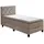 SUN GARDEN Boxspringbett Jeff taupe - grau