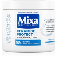 Mixa Ceramide Protect Strengthening Cream Körpercreme zur Stärkung der Hautbarriere 400 ml für Frauen