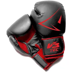 V3TEC Club Pro Boxhandschuhe schwarz/rot 10