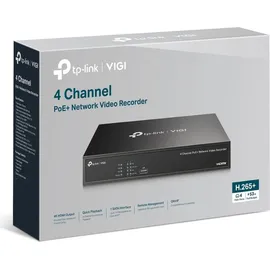TP-Link NVR1004H-4P V1 - 4 Kanäle - Schwarz