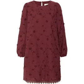 Cream Kleid rot 36