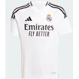 adidas Real Madrid 24/25 Kids Heimtrikot White 164    