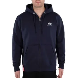 Alpha Industries Basic Sl Reißverschlusspullover Rep.Blue L