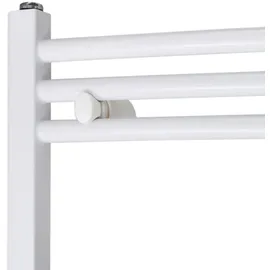 vidaXL Badheizkörper gebogen 480 x 480 mm weiß