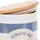 La Vida Vorratsdose Porzellan Zuhause Streifen Anker 11 x 16 cm 1-tlg. Blau/Beige