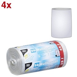 PAPSTAR Müllbeutel 35,0 l transparent 14,0 μm, 4x 50 St.