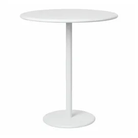 BLOMUS Beistelltisch Stay Ø 40 cm Aluminium Weiß