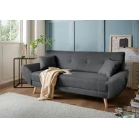 Home Affaire Basta Microfaser Microfaser 205 x 80 x 82 cm schwarz