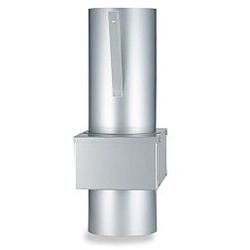 Helios Brandschutz-Deckenschott ELS-D125 0185 Anschluss-d= 125 mm