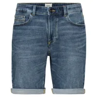 CAMEL ACTIVE Jeansbermudas Bermudashorts Slim Fit blau