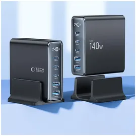 TECH-PROTECT DC140W-GAN 5-PORT PD140W/QC3.0 -