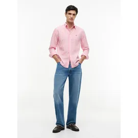 Tommy Hilfiger Langarmhemd gestreift doll pink XXL